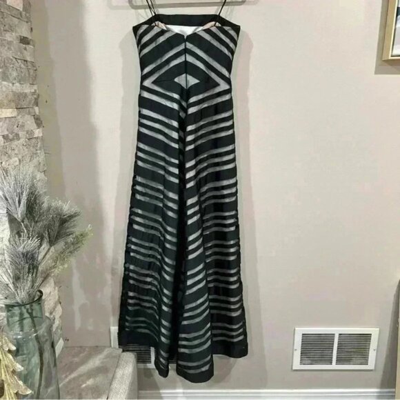 90s designer Pilar Rossi Couture Gown. Size 4 - Picture 8 of 13